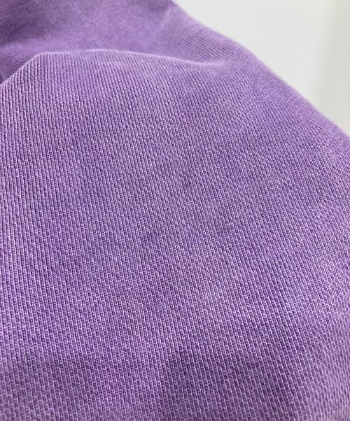 X-LARGE（エクストララージ）X-LARGE (エクストララージ) PIGMENT DYED EMBOSS LOGO ZIP HOODED SWEAT パープル サイズ:SIZE Lの古着・服飾アイテム