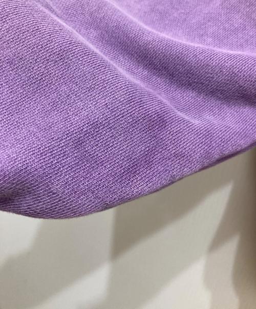 X-LARGE（エクストララージ）X-LARGE (エクストララージ) PIGMENT DYED EMBOSS LOGO ZIP HOODED SWEAT パープル サイズ:SIZE Lの古着・服飾アイテム