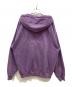 X-LARGE (エクストララージ) PIGMENT DYED EMBOSS LOGO ZIP HOODED SWEAT パープル サイズ:SIZE L：7000円
