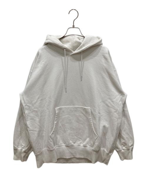 FILA（フィラ）FILA (フィラ) TATRAS (タトラス) ロゴフーディ ホワイト サイズ:SIZE Mの古着・服飾アイテム