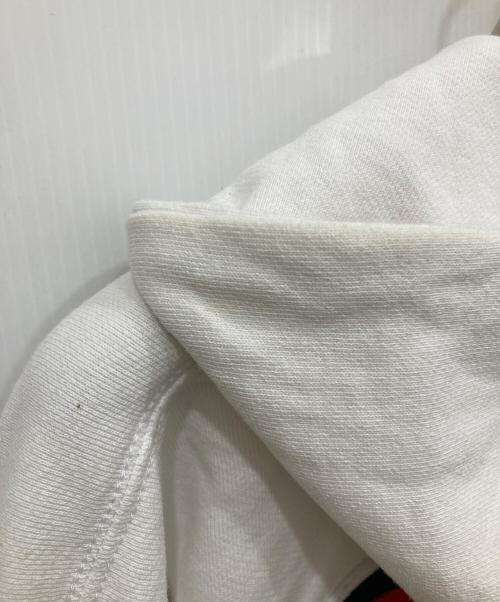 FILA（フィラ）FILA (フィラ) TATRAS (タトラス) ロゴフーディ ホワイト サイズ:SIZE Mの古着・服飾アイテム