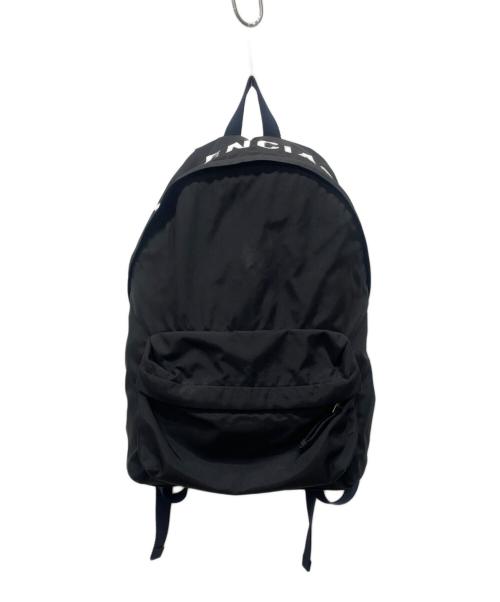 BALENCIAGA（バレンシアガ）BALENCIAGA (バレンシアガ) Wheel ナイロンバックパック ブラックの古着・服飾アイテム