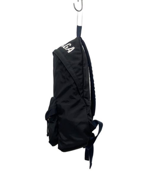 BALENCIAGA（バレンシアガ）BALENCIAGA (バレンシアガ) Wheel ナイロンバックパック ブラックの古着・服飾アイテム