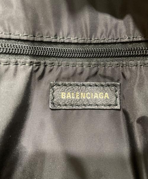 BALENCIAGA（バレンシアガ）BALENCIAGA (バレンシアガ) Wheel ナイロンバックパック ブラックの古着・服飾アイテム