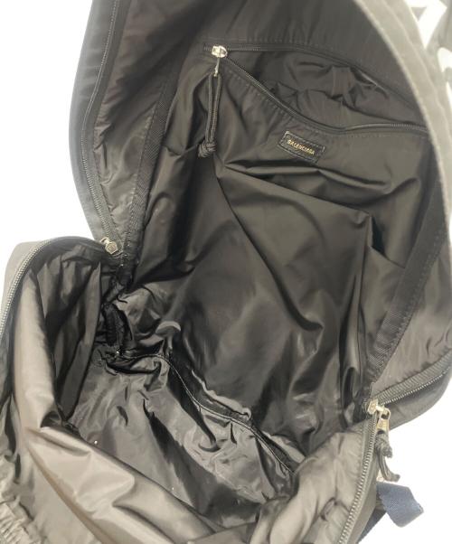 BALENCIAGA（バレンシアガ）BALENCIAGA (バレンシアガ) Wheel ナイロンバックパック ブラックの古着・服飾アイテム