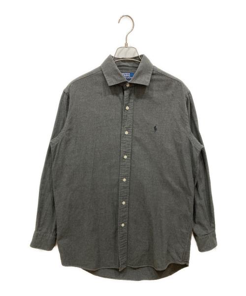 POLO RALPH LAUREN（ポロ・ラルフローレン）POLO RALPH LAUREN (ポロ・ラルフローレン) 長袖シャツ グレー サイズ:SIZE Mの古着・服飾アイテム
