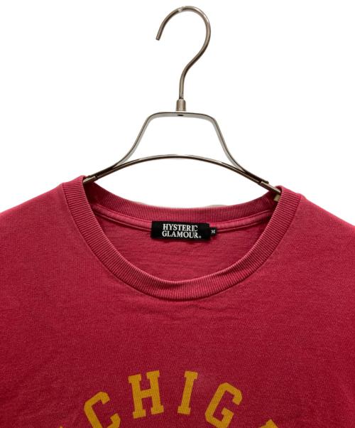 Hysteric Glamour（ヒステリックグラマー）Hysteric Glamour (ヒステリックグラマー) プリントTシャツ レッド サイズ:SIZE Mの古着・服飾アイテム