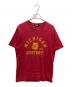 Hysteric Glamour（ヒステリックグラマー）の古着「プリントTシャツ」｜レッド
