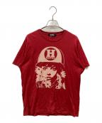 Hysteric Glamourヒステリックグラマー）の古着「H RATED Tee」｜レッド