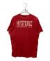 Hysteric Glamour (ヒステリックグラマー) H RATED Tee レッド サイズ:SIZE L：6000円