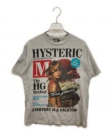 Hysteric Glamour（ヒステリックグラマー）の古着「TRUE FLAVOR Tシャツ」｜グレー