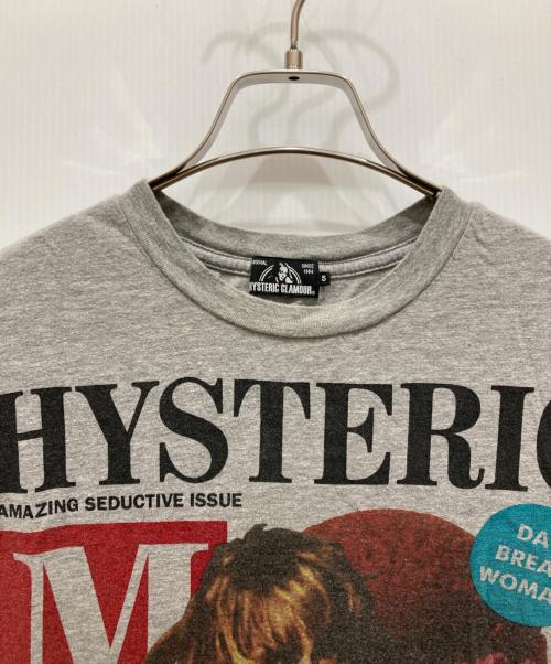 Hysteric Glamour（ヒステリックグラマー）Hysteric Glamour (ヒステリックグラマー) TRUE FLAVOR Tシャツ グレー サイズ:SIZE Sの古着・服飾アイテム
