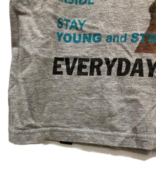 Hysteric Glamour（ヒステリックグラマー）Hysteric Glamour (ヒステリックグラマー) TRUE FLAVOR Tシャツ グレー サイズ:SIZE Sの古着・服飾アイテム