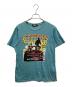 Hysteric Glamour（ヒステリックグラマー）の古着「chill out ガールプリント 半袖Tシャツ」｜スカイブルー