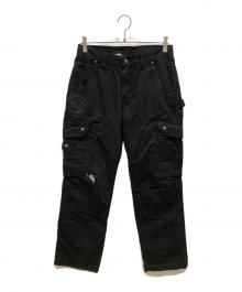 CarHartt（カーハート）の古着「リップストップカーゴワークパンツ」｜ブラック