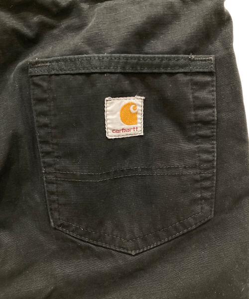 CarHartt（カーハート）CarHartt (カーハート) リップストップカーゴワークパンツ ブラック サイズ:SIZE 30の古着・服飾アイテム