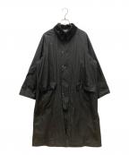 Barbourバブアー）の古着「OVERSIZED WAX BURGHLEY」｜ブラック
