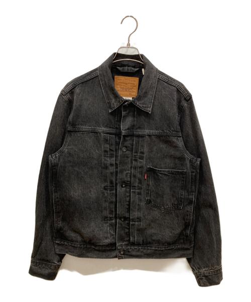 LEVI'S（リーバイス）LEVI'S (リーバイス) EDIFICE (エディフィス) 30th 別注 Type 1 Trucker Jacket ブラック サイズ:SIZE Sの古着・服飾アイテム