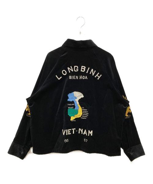TOWN CRAFT（タウンクラフト）TOWN CRAFT (タウンクラフト) waiper (ワイパー) ベトジャン ブラック サイズ:SIZE Lの古着・服飾アイテム
