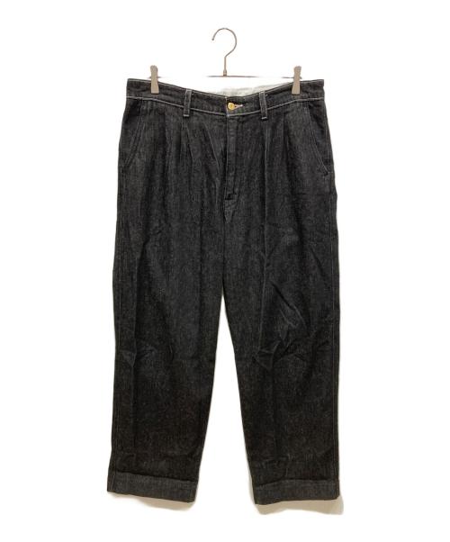 LEVI'S（リーバイス）LEVI'S (リーバイス) PREMIUM BLACK DENIM SLACKS グレー サイズ:SIZE 34の古着・服飾アイテム