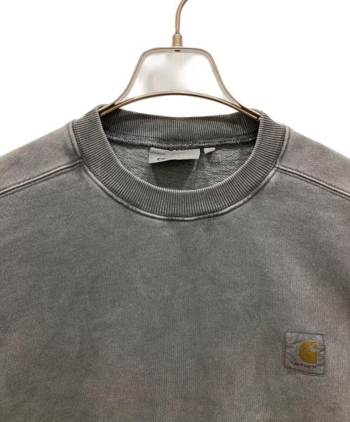 CarHartt（カーハート）CarHartt (カーハート) VISTA SWEATSHIRT グレー サイズ:SIZE Sの古着・服飾アイテム