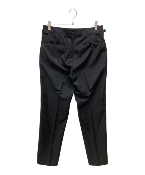 TOM FORD（トムフォード）TOM FORD (トムフォード) ピークドラペルセットアップスーツ ブラック サイズ:SIZE 48の古着・服飾アイテム