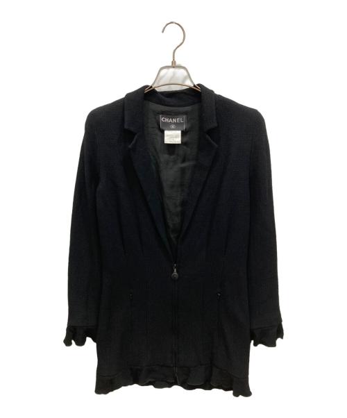 CHANEL（シャネル）CHANEL (シャネル) ウールセットアップ ブラック サイズ:SIZE 36の古着・服飾アイテム