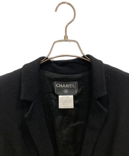 CHANEL（シャネル）CHANEL (シャネル) ウールセットアップ ブラック サイズ:SIZE 36の古着・服飾アイテム