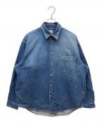 goldゴールド）の古着「10.5oz JELT DENIM BIG WESTERN SHIRT」｜インディゴ