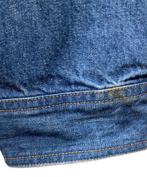 gold（ゴールド）GOLD (ゴールド) 10.5oz JELT DENIM BIG WESTERN SHIRT インディゴ サイズ:SIZE Mの古着・服飾アイテム