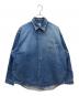 GOLD（ゴールド）の古着「10.5oz JELT DENIM BIG WESTERN SHIRT」｜インディゴ