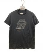 MONCLER×ROLLING STONESモンクレール×ローリングストーンズ）の古着「MAGLIA T-SHIRT」｜ブラック