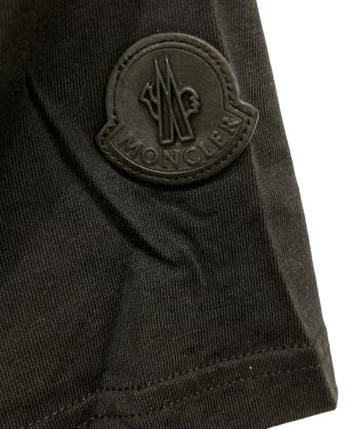 MONCLER（モンクレール）MONCLER (モンクレール) ROLLING STONES (ローリングストーンズ) MAGLIA T-SHIRT ブラック サイズ:SIZE Mの古着・服飾アイテム