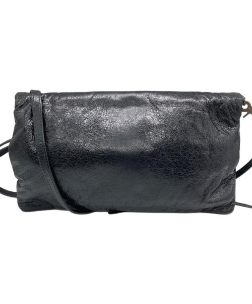 BALENCIAGA（バレンシアガ）BALENCIAGA (バレンシアガ) ショルダーバッグ ブラックの古着・服飾アイテム