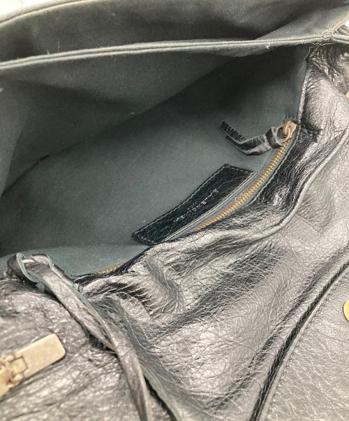 BALENCIAGA（バレンシアガ）BALENCIAGA (バレンシアガ) ショルダーバッグ ブラックの古着・服飾アイテム