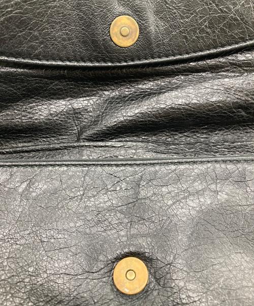 BALENCIAGA（バレンシアガ）BALENCIAGA (バレンシアガ) ショルダーバッグ ブラックの古着・服飾アイテム