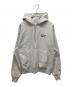 Champion REVERSE WEAVE（チャンピオン リバース ウィーブ）の古着「刺繍プルオーバーパーカー」｜グレー