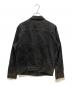 LEVI'S (リーバイス) ブラックデニムトラッカージャケット ブラック サイズ:SIZE L：8000円