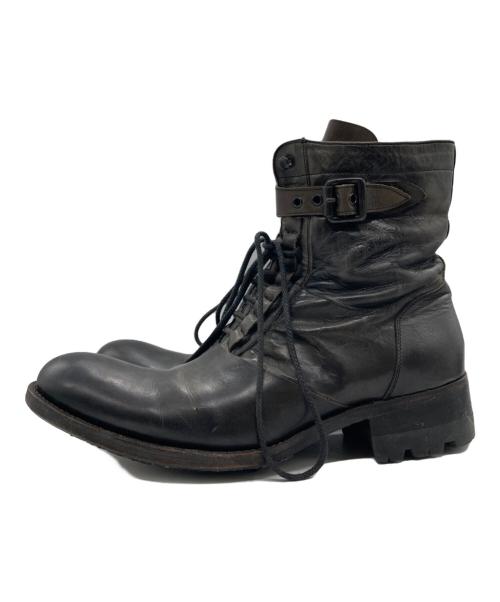 Alfredo BANNISTER（アルフレッドバニスター）alfredo BANNISTER (アルフレッドバニスター) レースアップブーツ ブラック サイズ:SIZE43の古着・服飾アイテム