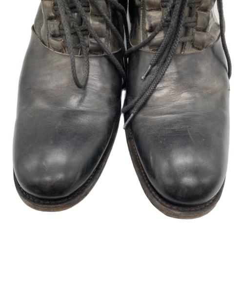 Alfredo BANNISTER（アルフレッドバニスター）alfredo BANNISTER (アルフレッドバニスター) レースアップブーツ ブラック サイズ:SIZE43の古着・服飾アイテム