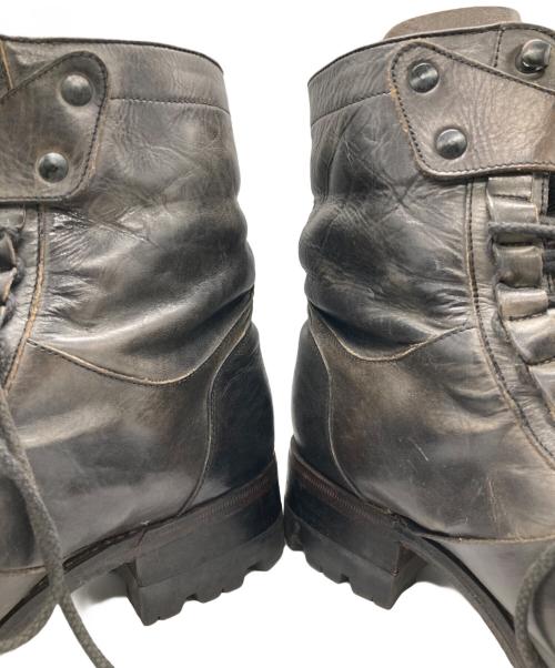 Alfredo BANNISTER（アルフレッドバニスター）alfredo BANNISTER (アルフレッドバニスター) レースアップブーツ ブラック サイズ:SIZE43の古着・服飾アイテム