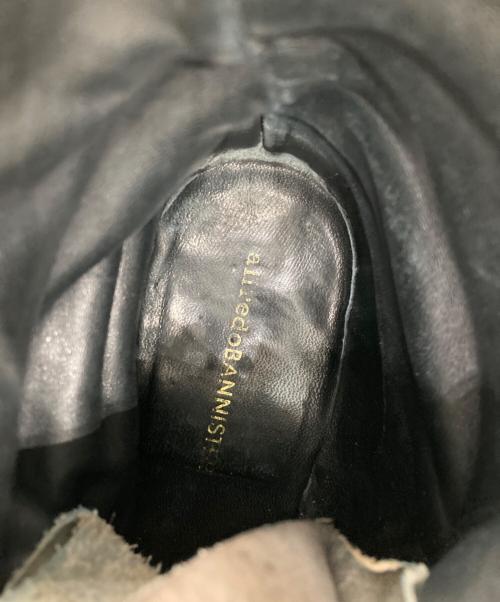 Alfredo BANNISTER（アルフレッドバニスター）alfredo BANNISTER (アルフレッドバニスター) レースアップブーツ ブラック サイズ:SIZE43の古着・服飾アイテム