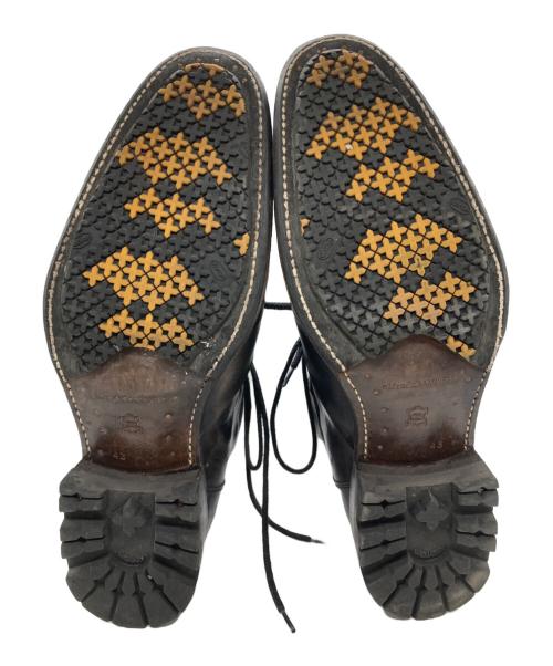 Alfredo BANNISTER（アルフレッドバニスター）alfredo BANNISTER (アルフレッドバニスター) レースアップブーツ ブラック サイズ:SIZE43の古着・服飾アイテム