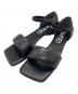 SHISEI（シセイ）の古着「パテッドサンダル　PADDED SANDALS」｜ブラック