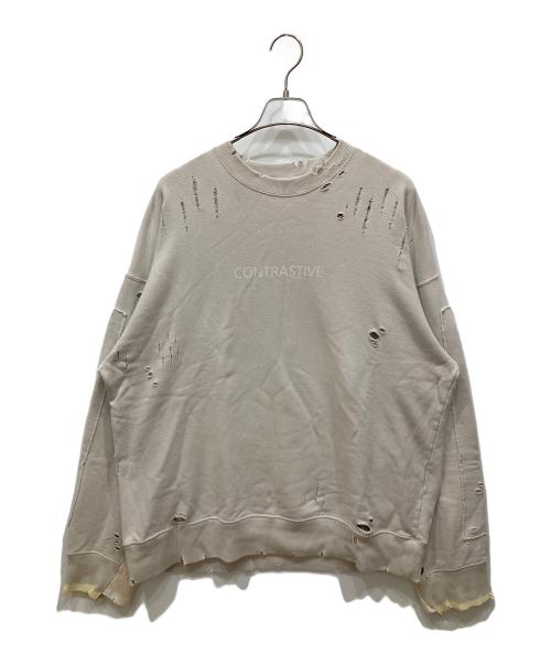 stein（シュタイン）stein (シュタイン) OVERSIZED REBUILD SWEAT LS グレー サイズ:SIZE Sの古着・服飾アイテム