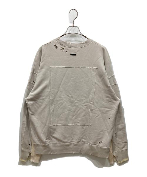 stein（シュタイン）stein (シュタイン) OVERSIZED REBUILD SWEAT LS グレー サイズ:SIZE Sの古着・服飾アイテム