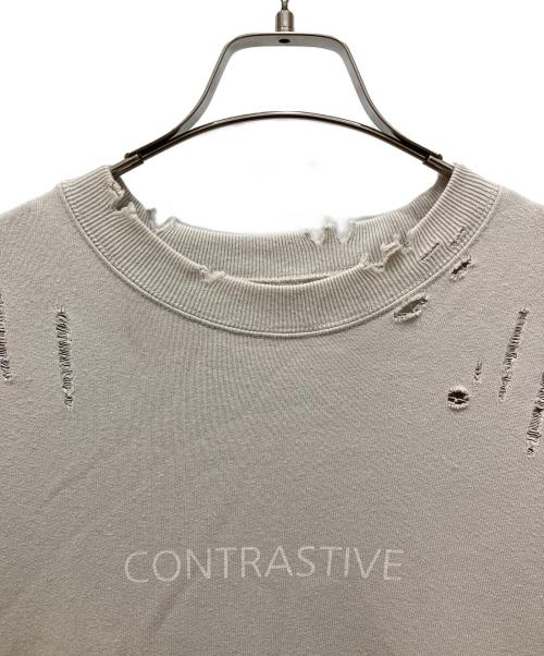 stein（シュタイン）stein (シュタイン) OVERSIZED REBUILD SWEAT LS グレー サイズ:SIZE Sの古着・服飾アイテム