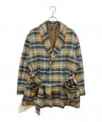 URUウル）の古着「SHAWL COLLAR JACKET」｜ベージュ
