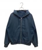 JOURNAL STANDARD relumeジャーナルスタンダード レリューム）の古着「【60’s】ヴィンテージピグメント ジップ パーカー」｜ネイビー