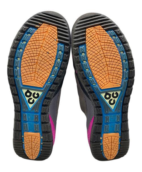 NIKE ACG（ナイキエーシージー）NIKE ACG (ナイキエーシージー) RUCKEL RIDGE グレー×ピンク サイズ:SIZE 27.5cmの古着・服飾アイテム